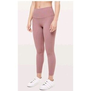 Lululemon Align High-Rise Pant with Pockets 25" Size 4 Spanish Rose W5DU4S Nulu